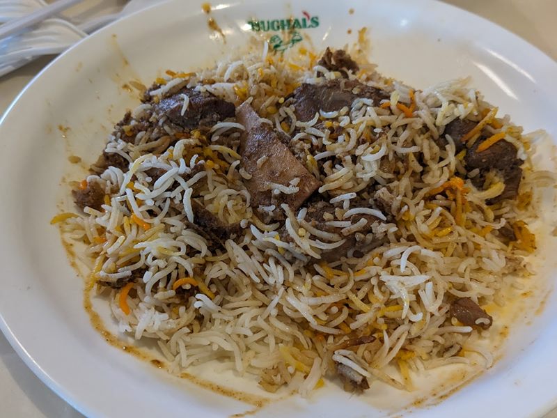 Mughals food